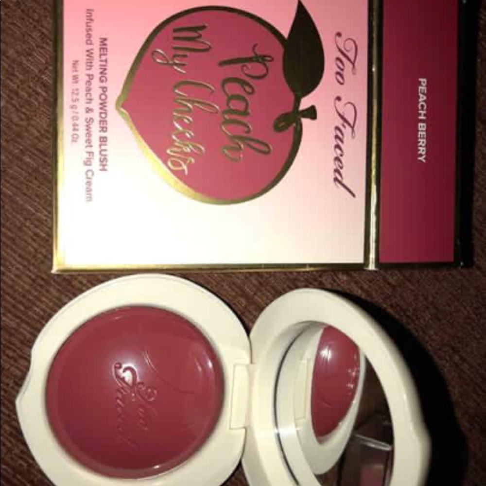 3 different shades of just peachy blushes